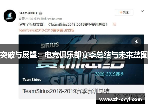 突破与展望：电竞俱乐部赛季总结与未来蓝图