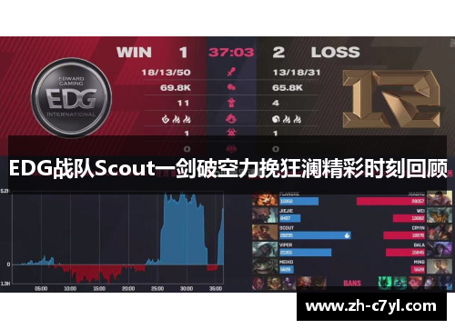 EDG战队Scout一剑破空力挽狂澜精彩时刻回顾